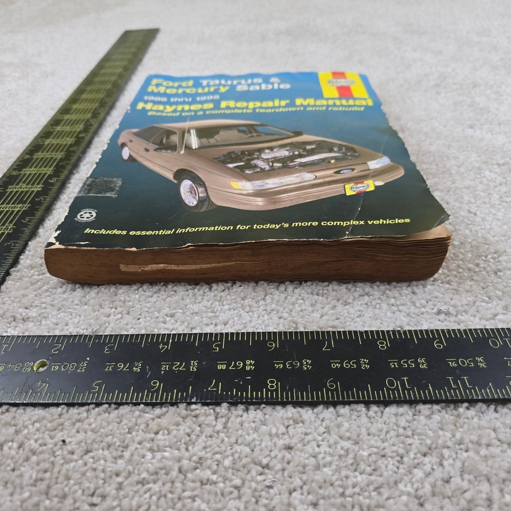 Haynes 36074 Ford Taurus Mercury Sable Repair Manual 1986-1995 - Picture 2 of 3